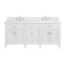 James Martin Vanities 72'' Double Vanity, Bright White 424-V72-M-BW - alternate 1